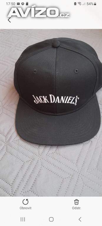 Prodám šiltovku Jack Daniels