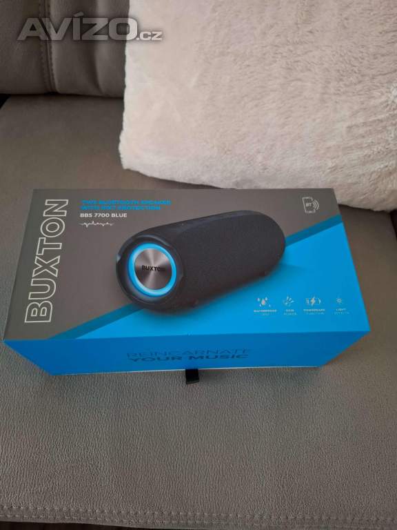 NOVÝ! Prodám přenosný reproduktor BUXTON BBS 7700 BLUE