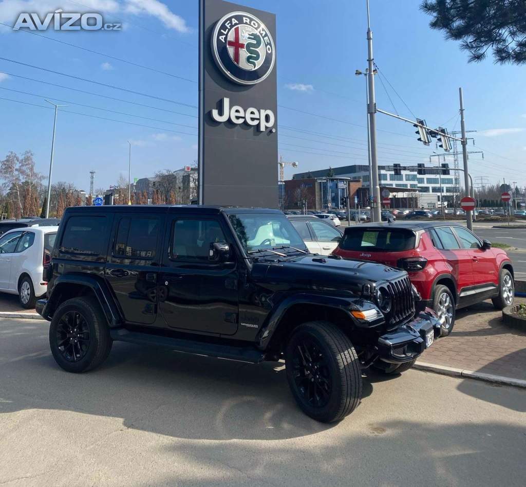 Jeep Wrangler 3.6 Unlimited High Altitude 4x4 black edition