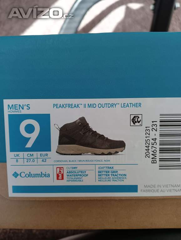 SLEVA!!! Pánské boty Columbia Outdry vel.42