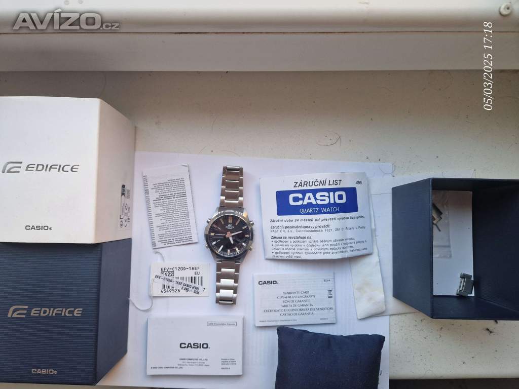 Hodinky Casio Edifice EFV-C120D-2AEF