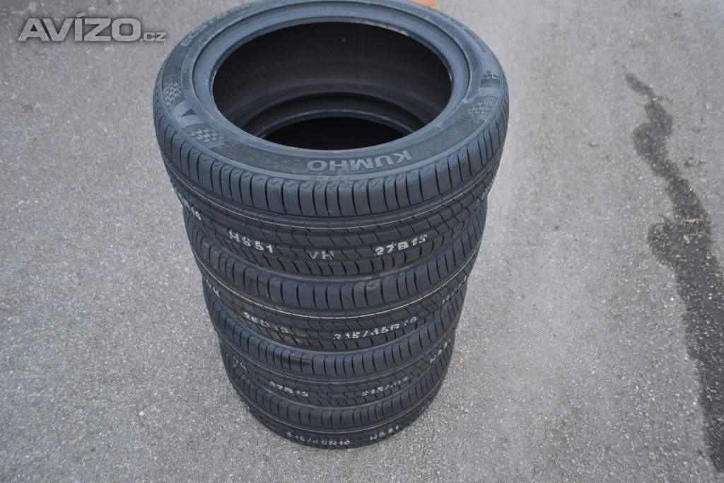 4ks ZCELA NOVÉ letní pneu 215/45/R16 Kumho ECSTA HS51
