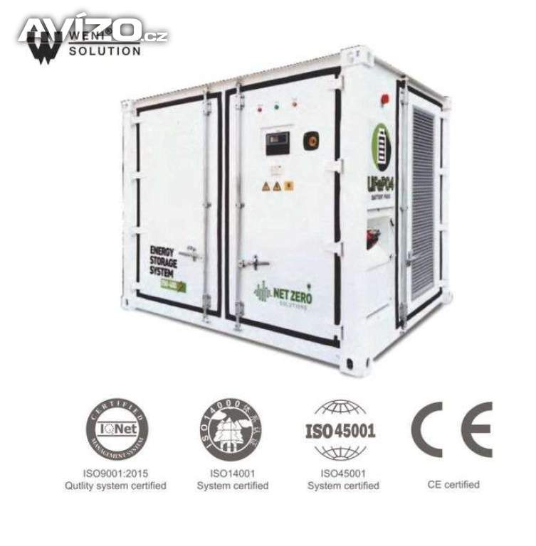 Úložná vyrovnávací baterie powerbanka powerbanka baterie 200 kWh