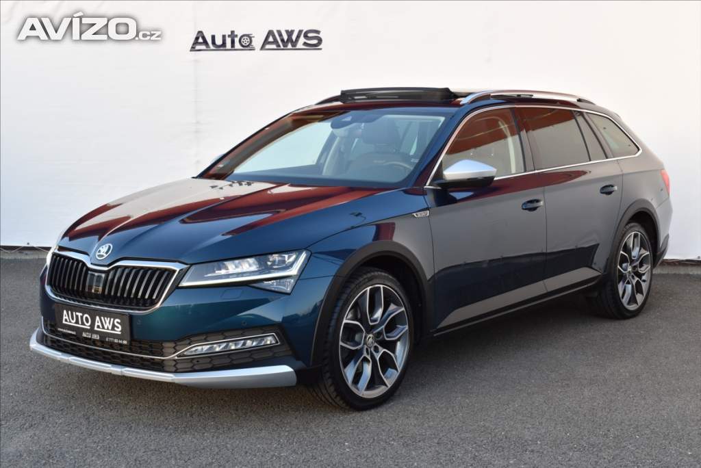 Škoda Superb 2,0 TDi  DSG 4x4 Scout Virtual Assist