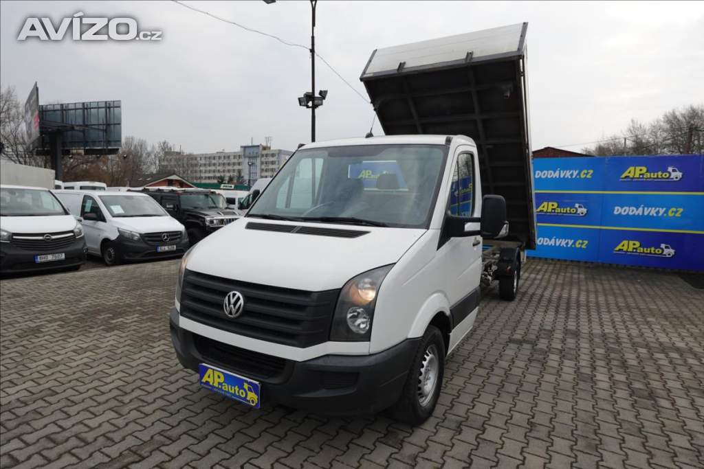 Volkswagen Crafter 2,0 TDi  3S SKLÁPĚČ KLIMA SERV