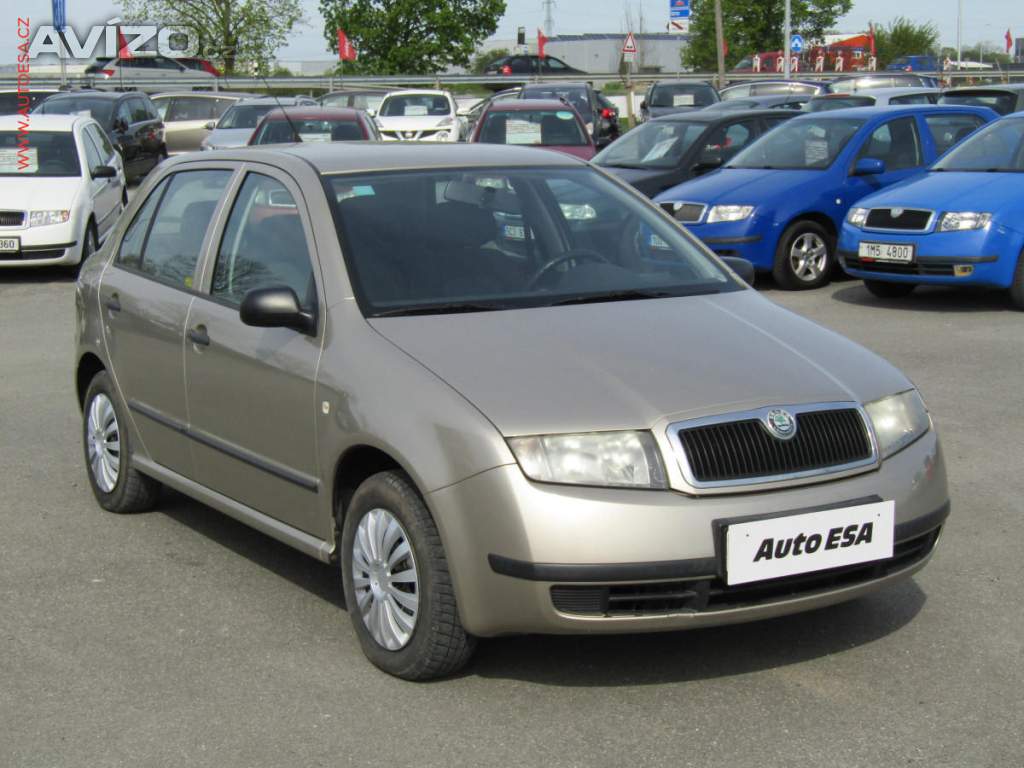 Škoda Fabia 1.2HTP, ČR, +sada kol, +pneu