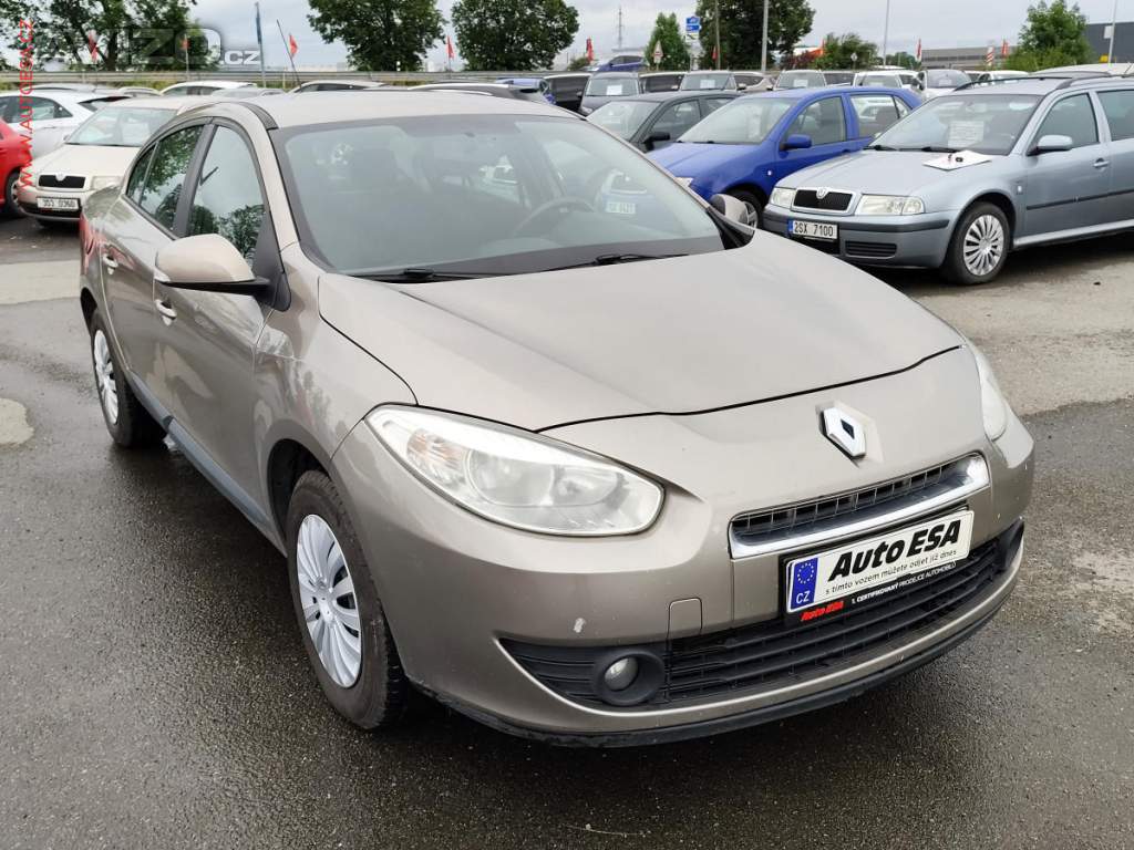 Renault Fluence 1.5 dCi, ČR, Klima, temp.