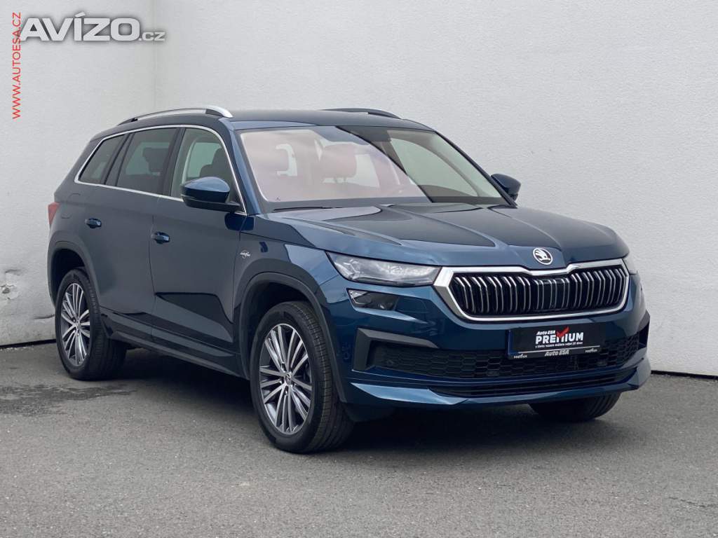 Škoda Kodiaq 2.0 TSi 4x4, 1.maj,ČR, L&K