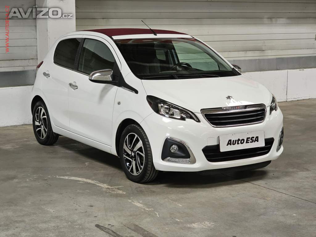 Peugeot 108 1.2i, AC, tempo, výhřev sed