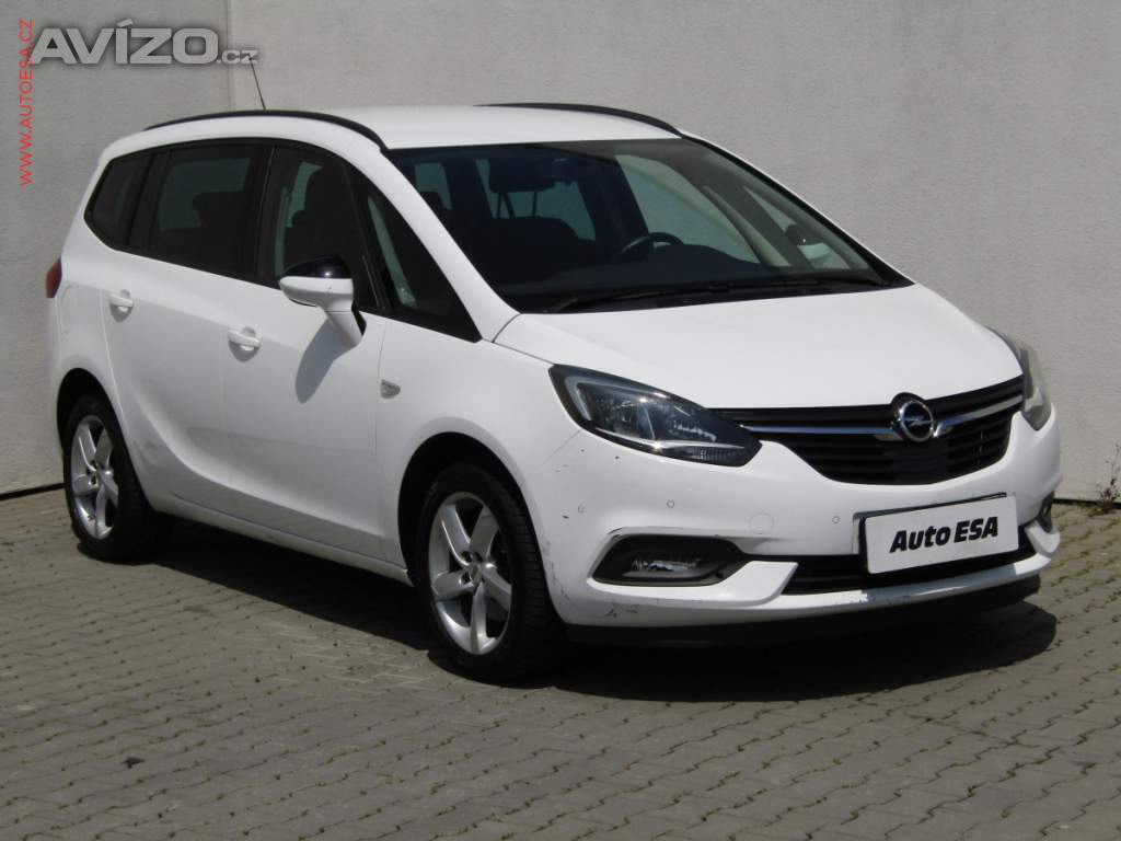 Opel Zafira 1.4 T, 1.maj,ČR, AC, tempo