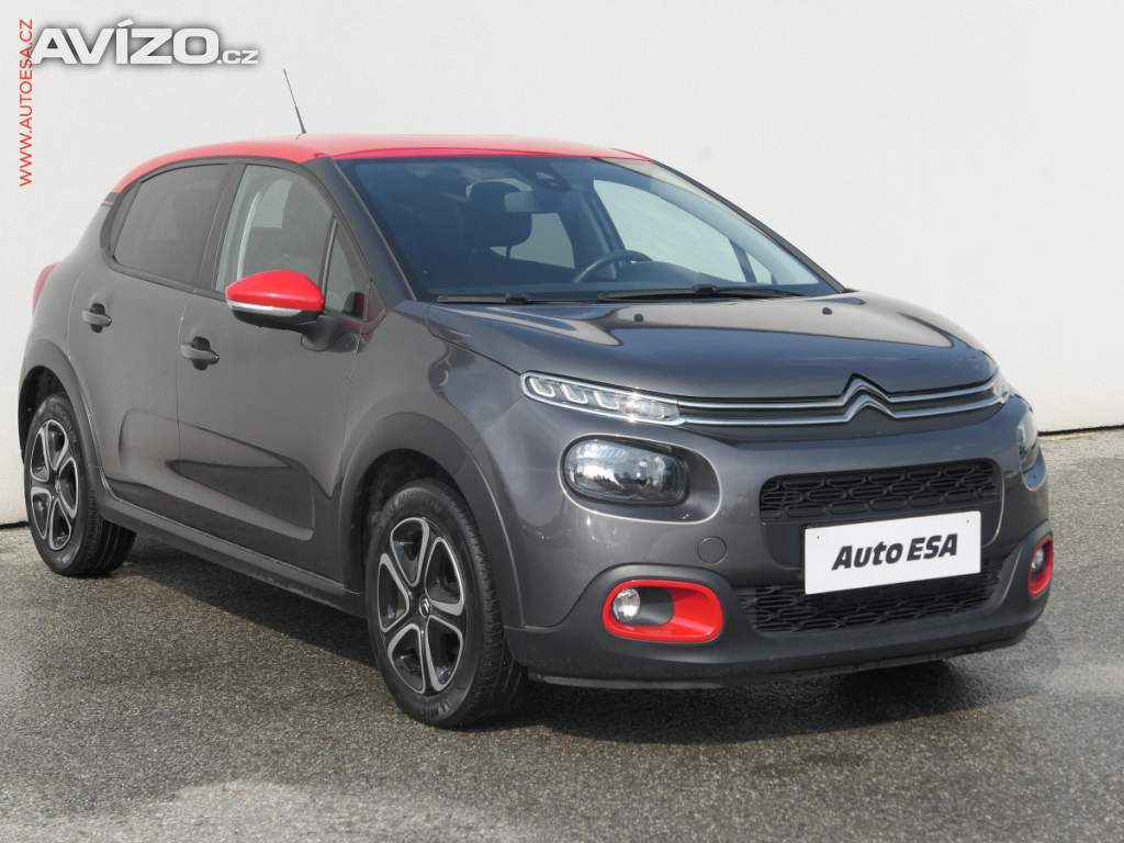 Citroën C3 1.2 PT, 1.maj,ČR, Feel