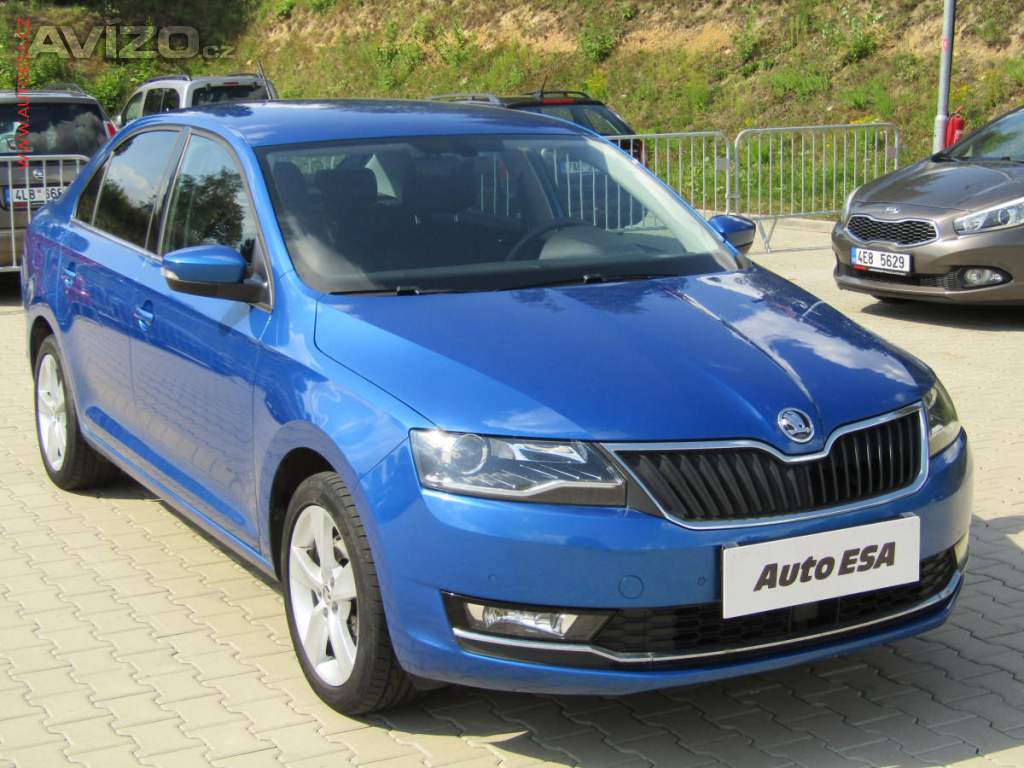 Škoda Rapid 1.0 TSI, ČR, Style, TZ, park