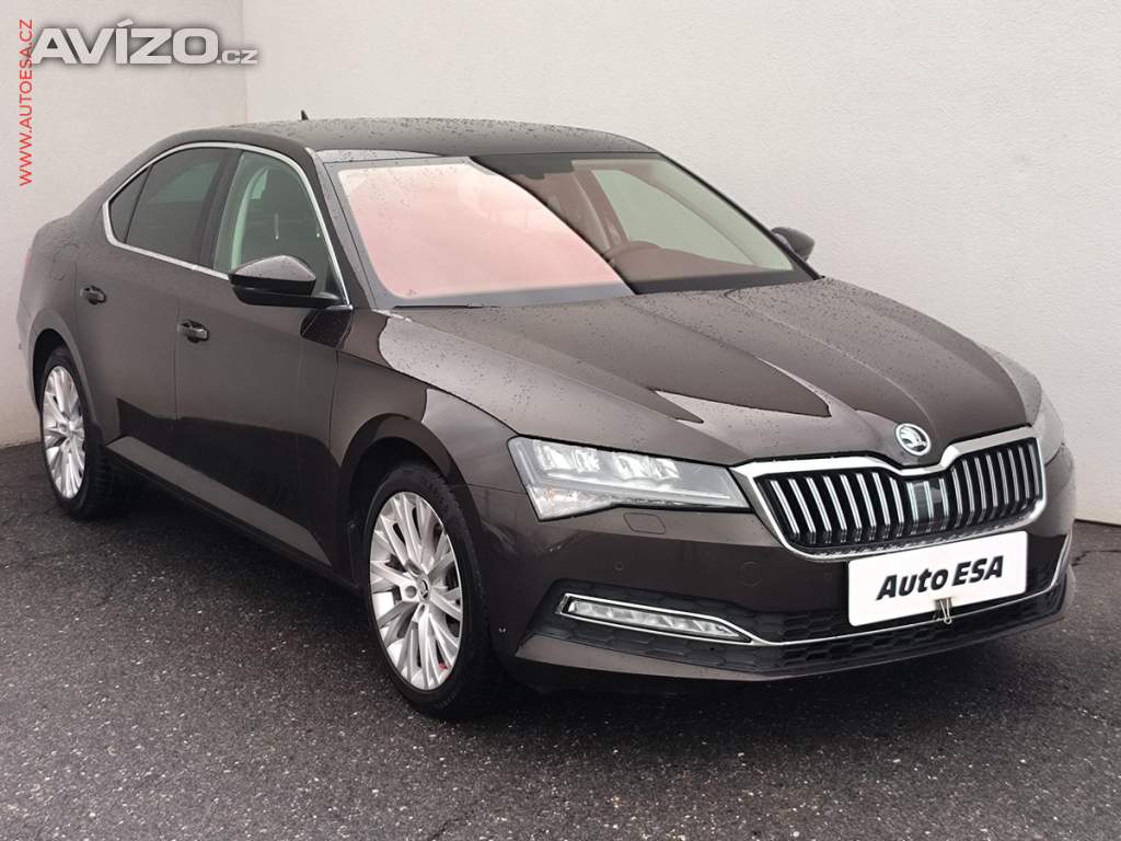 Škoda Superb 2.0 TDi, Style, DSG, kůže