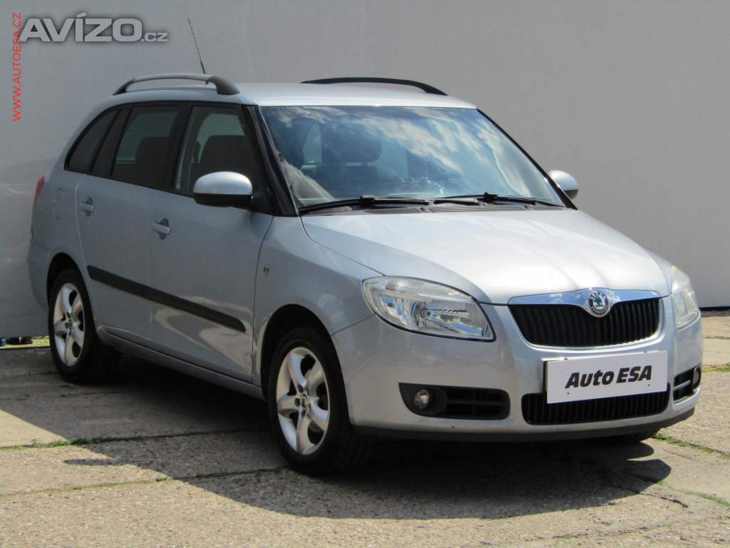 Škoda Fabia 1.2 12V, 1.maj,ČR, AC, tažné