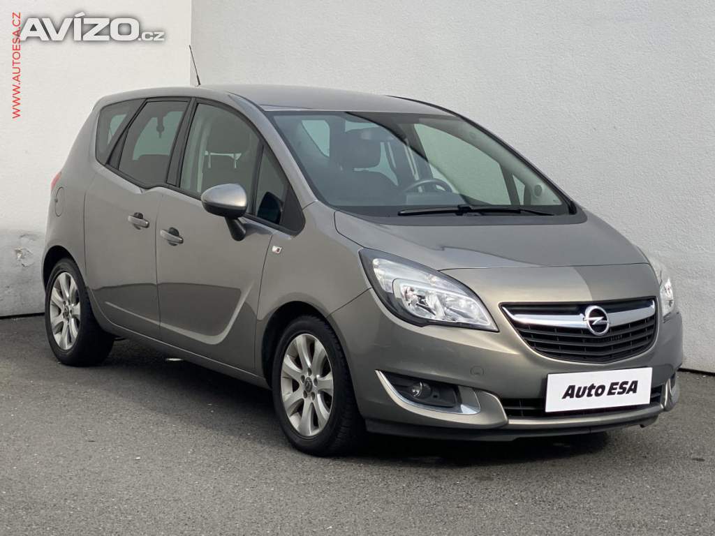 Opel Meriva 1.4T, ČR, +servis. kniha