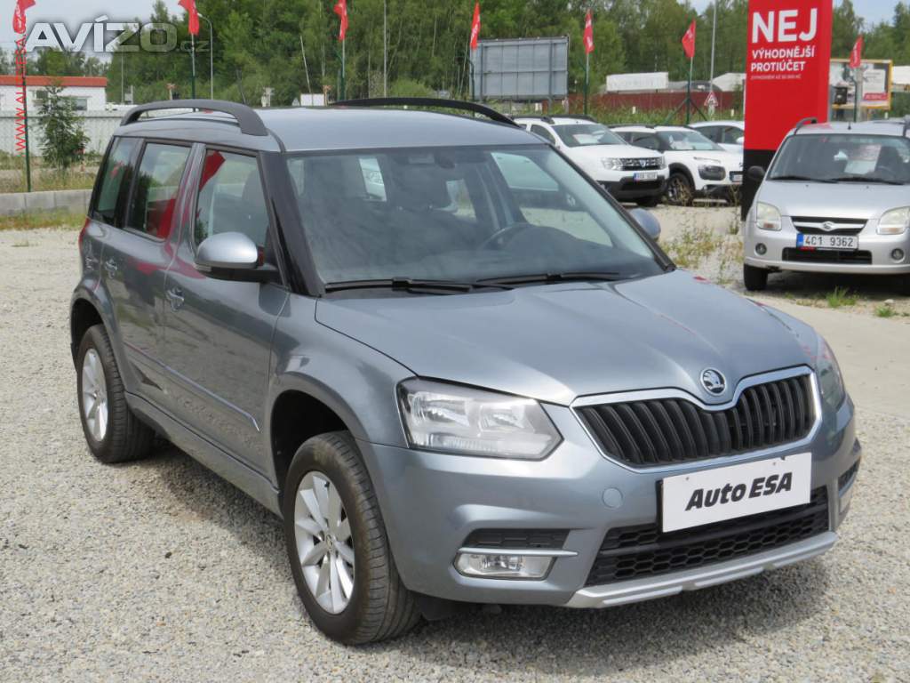 Škoda Yeti 1.2 TSi, 2.maj,ČR, AT, park