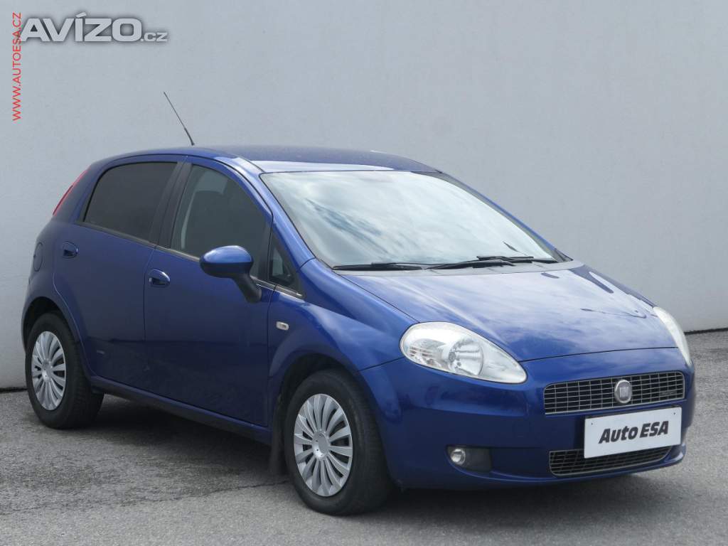 Fiat Punto 1.9 JTD, 2.maj,ČR, Klima