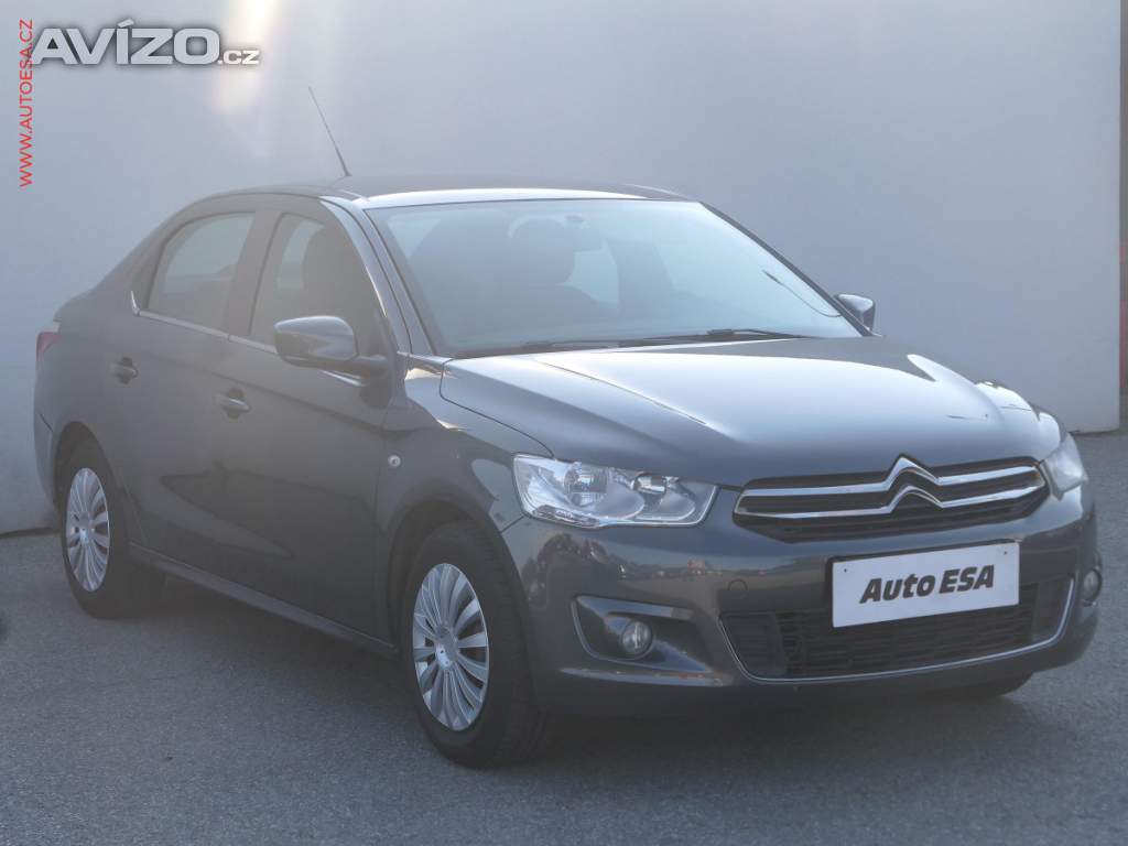 Citroën C-Elysée 1.2 VTi, 1.maj,ČR, Klima