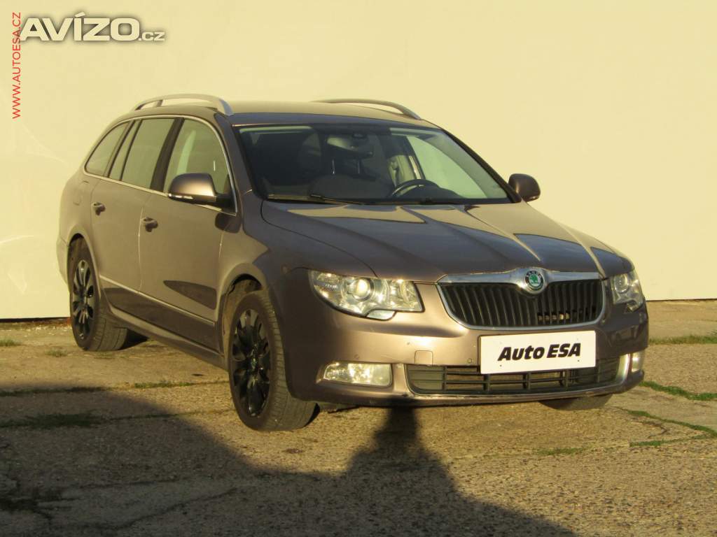 Škoda Superb 2.0 TDI, ČR, AC, bixen