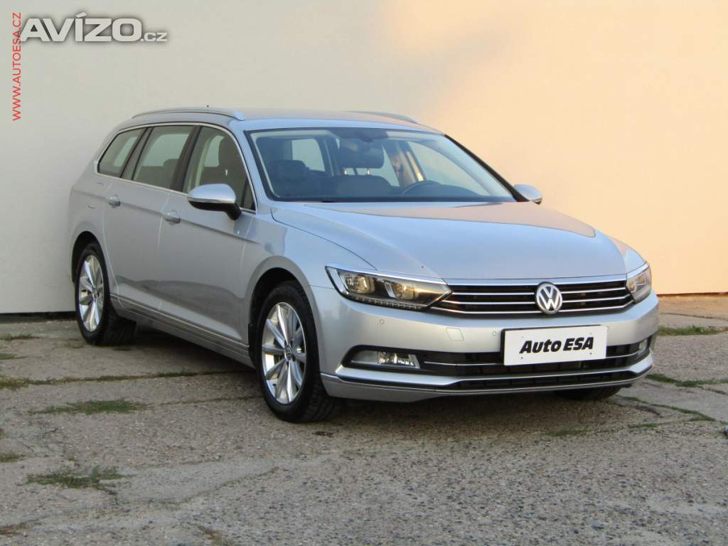 Volkswagen Passat 2.0 TDi, 1.maj,ČR, LED, kůže