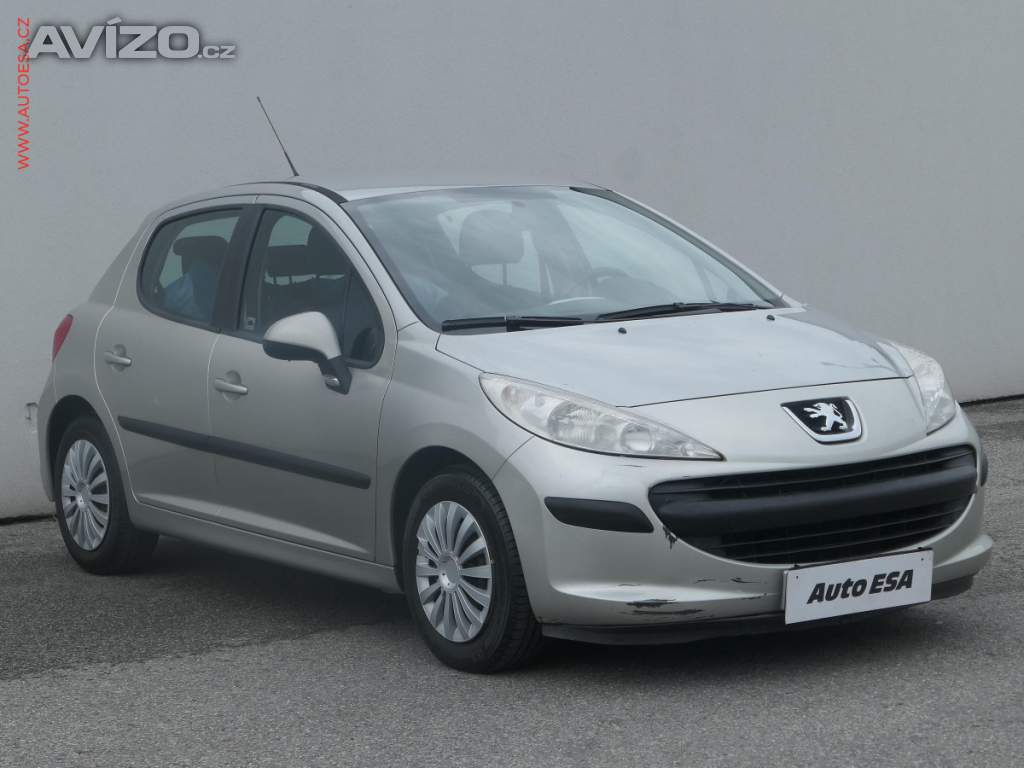 Peugeot 207 1.4HDi, 1.maj,ČR, Zažné