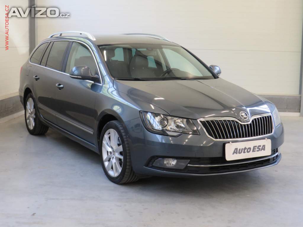 Škoda Superb 1.6TDI, TZ, panor. kůže