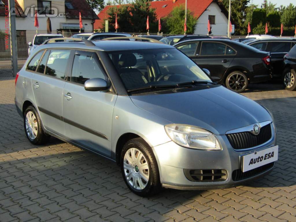 Škoda Fabia 1.4i 16V, AC, výhřev sed.