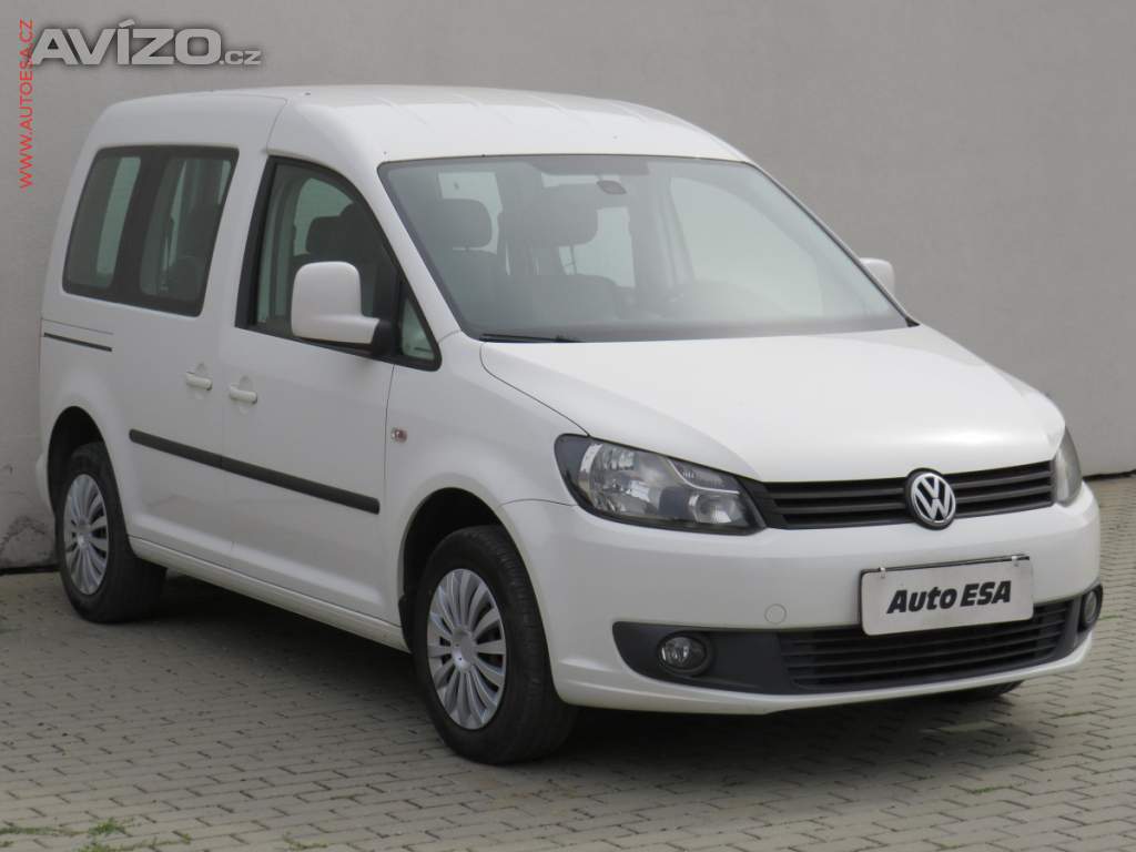 Volkswagen Caddy 1.6TDi, 1.maj,ČR, Aut.klima