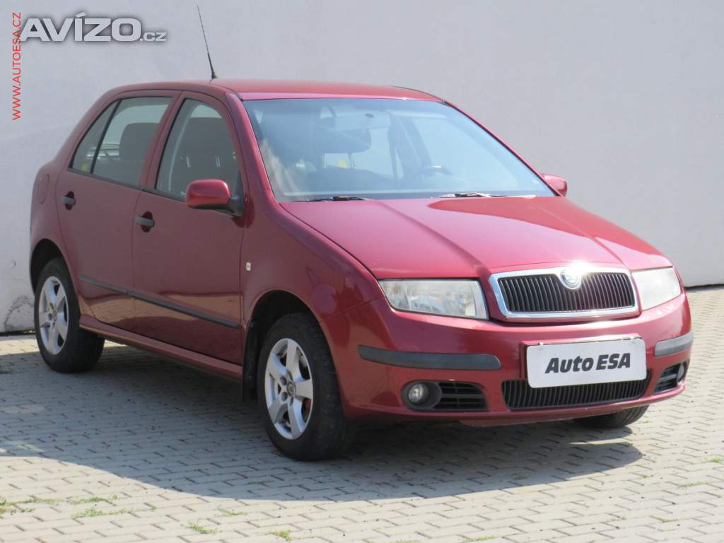 Škoda Fabia 1.4i 16V, ČR, AC, tempo