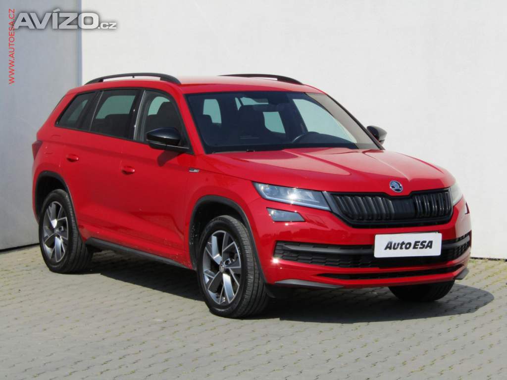 Škoda Kodiaq 2.0 TDi 4x4, ČR, DSG, LED