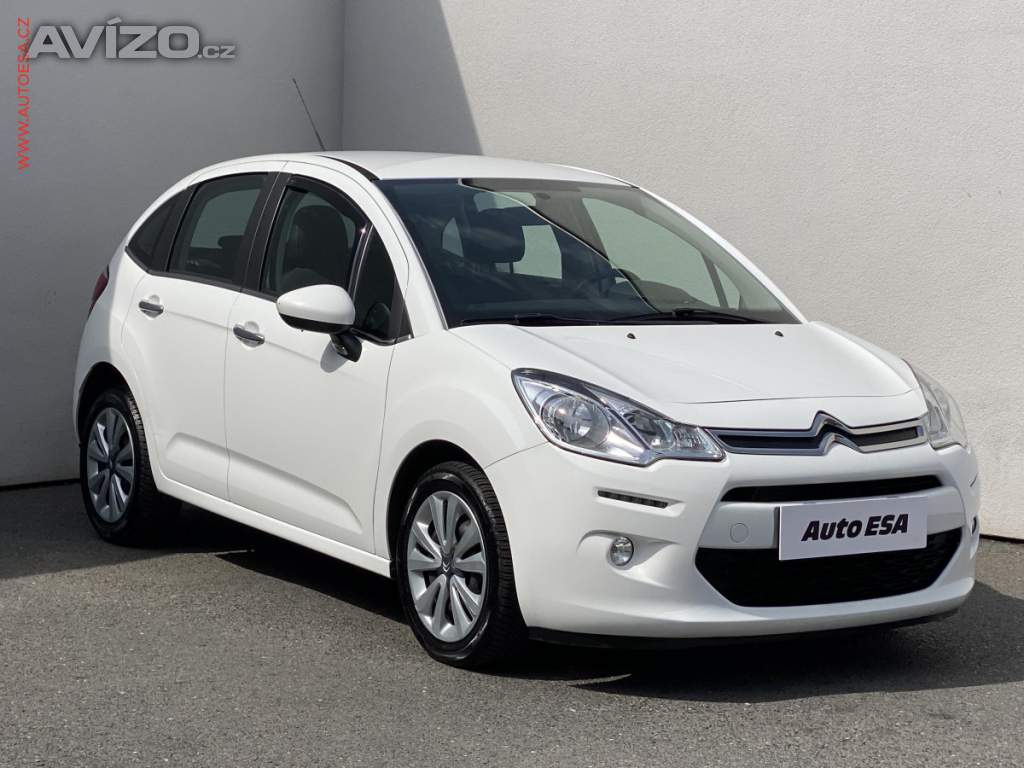 Citroën C3 1.2PT, ČR, AC, tempo, park