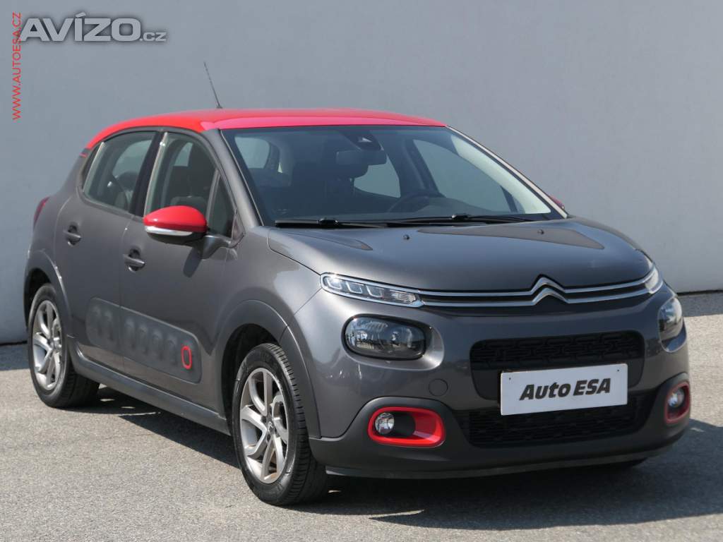 Citroën C3 1.2i, 1.maj,ČR, STK06/2026