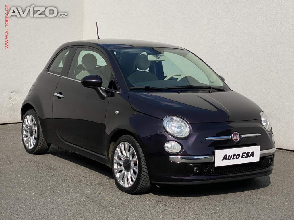 Fiat 500 0.9 i, Lounge, panor