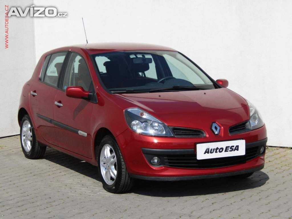 Renault Clio 1.2 TCe, ČR, AC, park. senzor