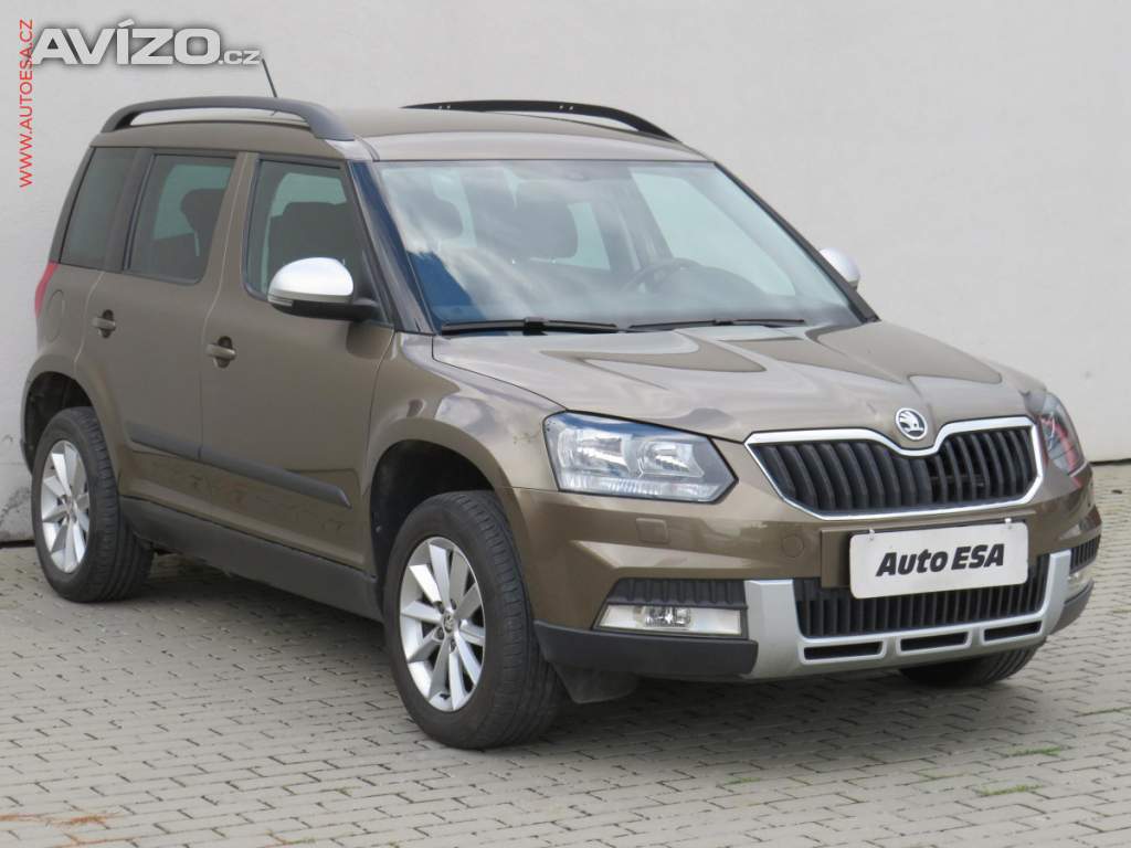 Škoda Yeti 2.0TDi 4x4, 1.maj,ČR