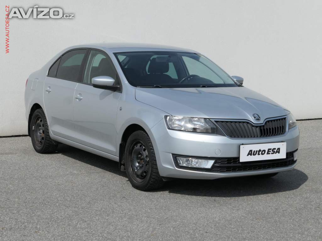 Škoda Rapid 1.2 TSI, ČR, +sada kol, +pneu