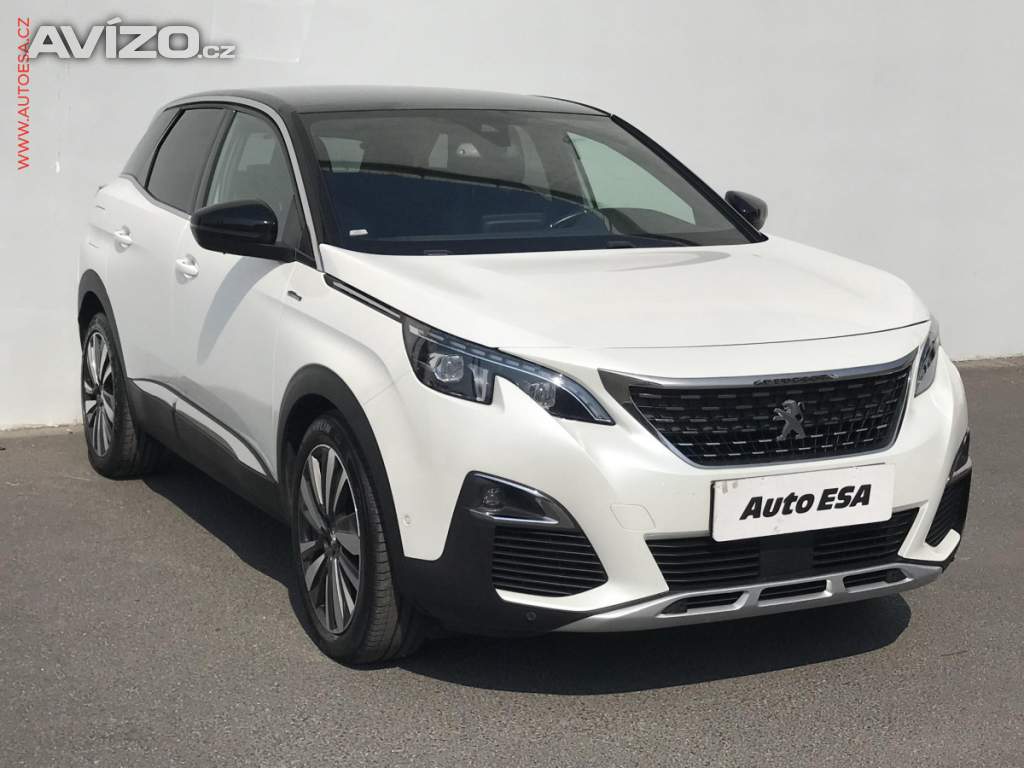 Peugeot 3008 2.0 D, ČR, LED, temp.