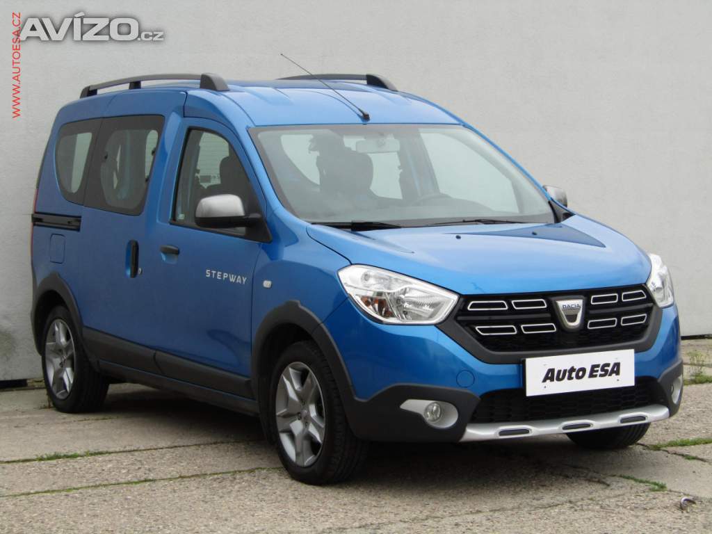 Dacia Dokker 1.6SCe, 2.maj,ČR, Stepway