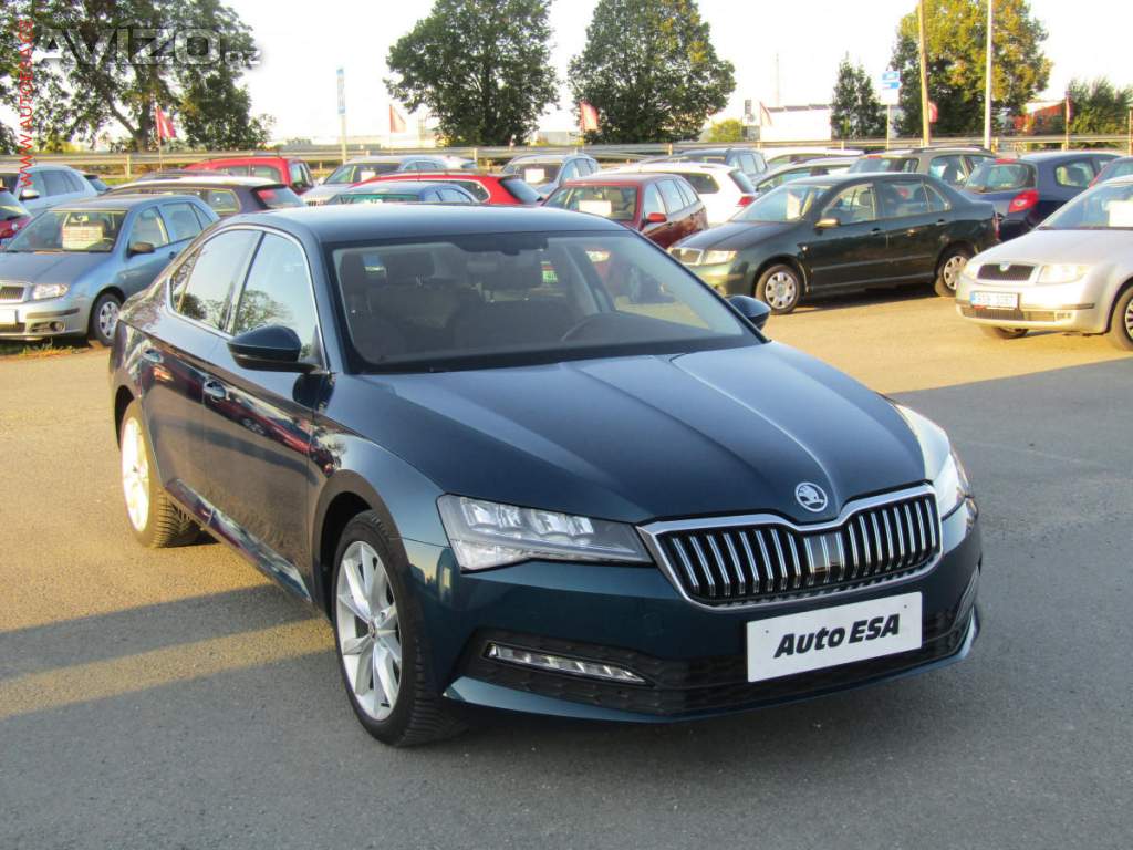 Škoda Superb 2.0 TDi, ČR, Ambition, LED