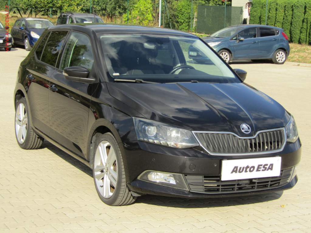 Škoda Fabia 1.2 TSI, ČR, AC, park.čidla