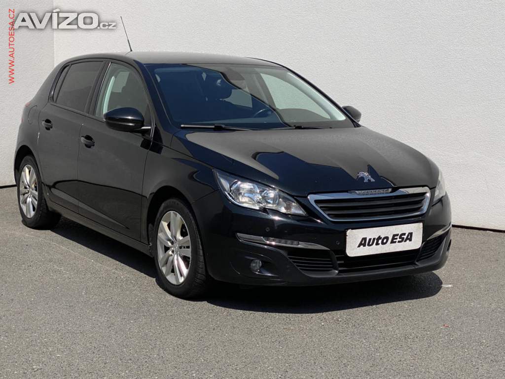 Peugeot 308 1.6HDi, ČR, AC, navi, kamera