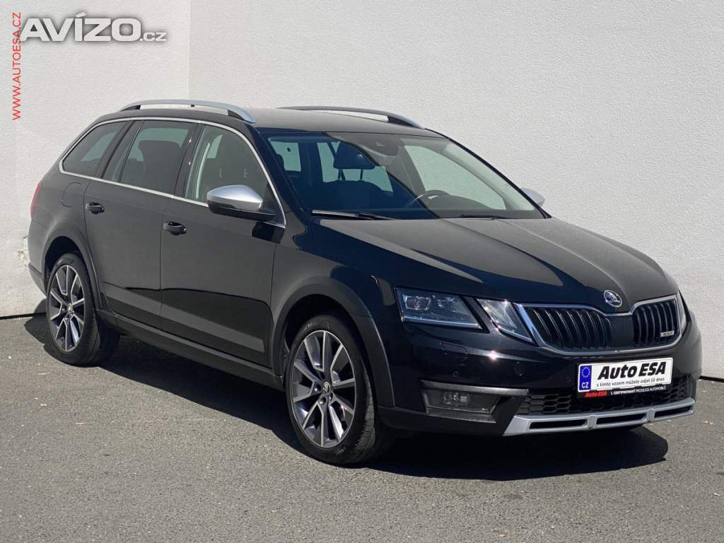 Škoda Octavia 2.0 TDi 4x4, Scout, DSG, LED