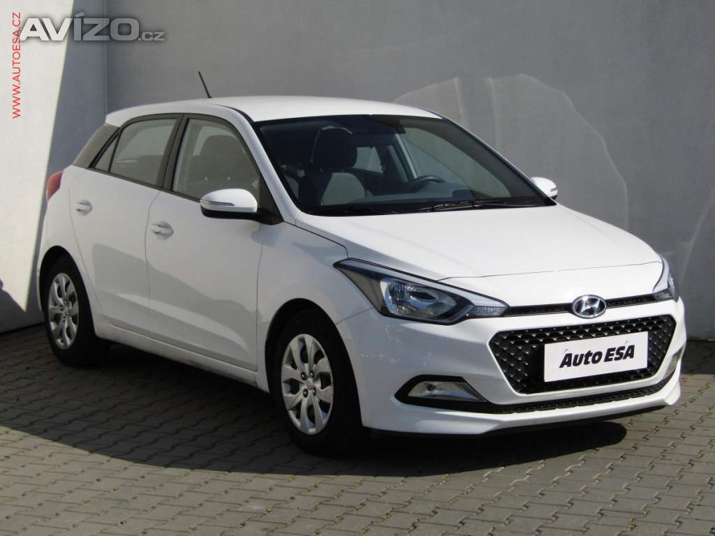 Hyundai i20 1.2i, 2.maj,ČR, park.senzor