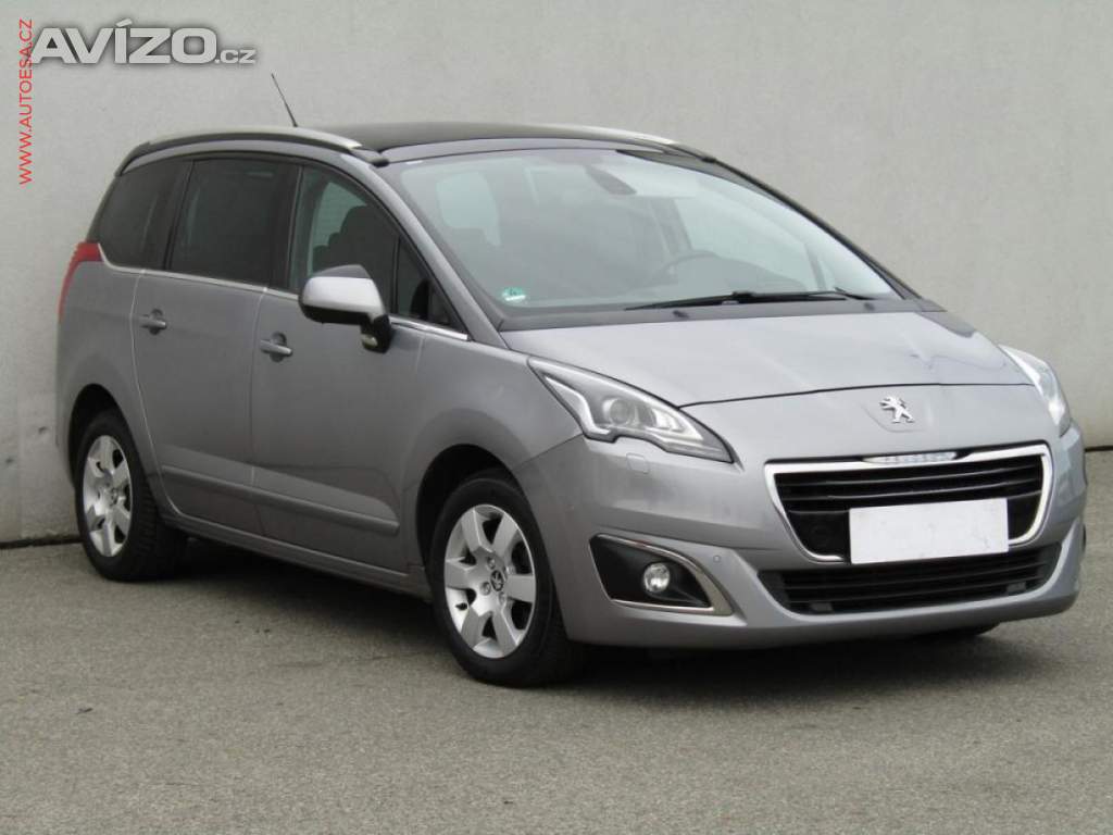 Peugeot 5008 1.6HDi, 2.maj,ČR, AC, TZ, +