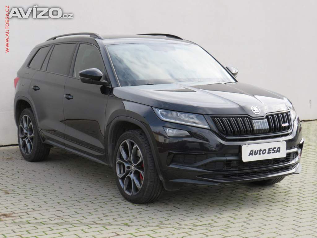 Škoda Kodiaq 2.0TDi 4x4, ČR, RS, DSG, navi