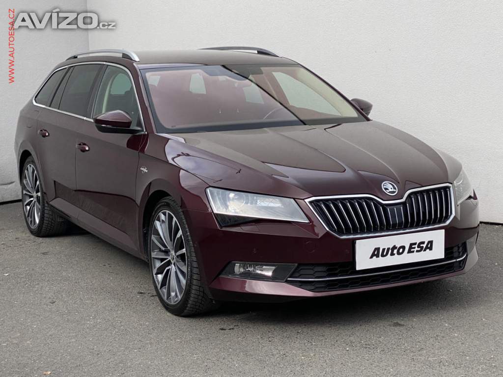 Škoda Superb 2.0 TDi 4X4, ČR, L&K, DSG