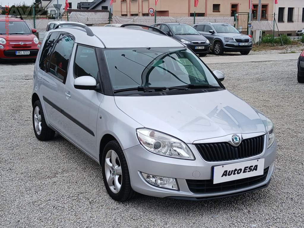 Škoda Roomster 1.6 TDi, AC, park.čidla