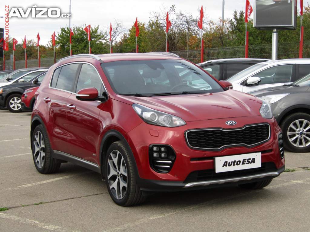 Kia Sportage 2.0 CRDi AWD, ČR, GT Line