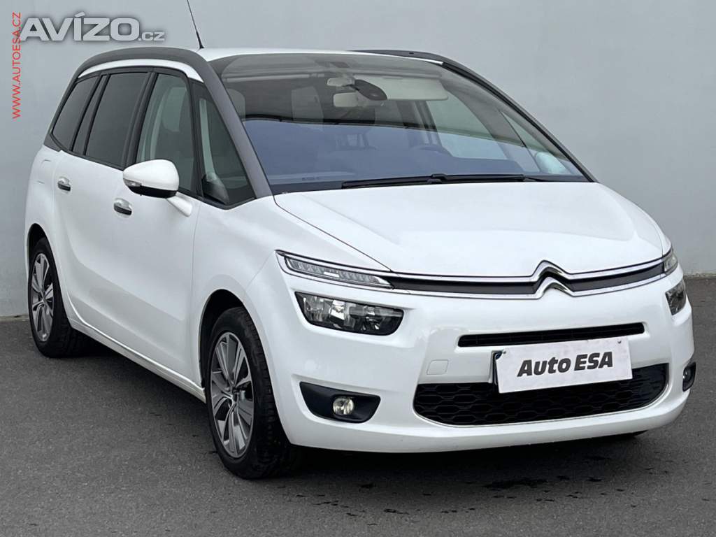 Citroën Grand C4 Picasso 1.6HDi, ČR, TZ, park.čidla