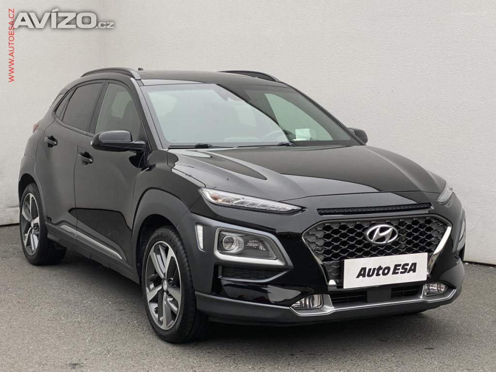 Hyundai Kona 1.0 T-GDi, Navi, LED, šíbr